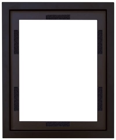 MCS Canvas Float Frame, 8 X 10 X 3/4 in, Gesso Black