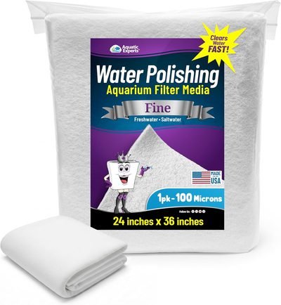 Aquatic Experts Aquarium Polishing Filter Pad, Water Polishing Pad for