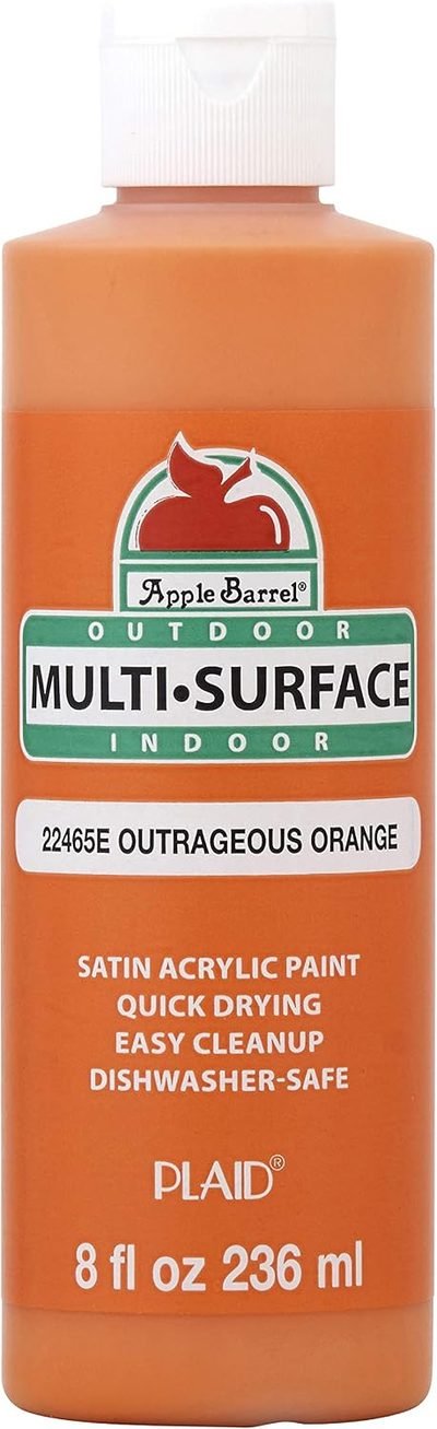 Apple Barrel Multi-Surface Paint in Assorted Colors (8 oz), Outrageous