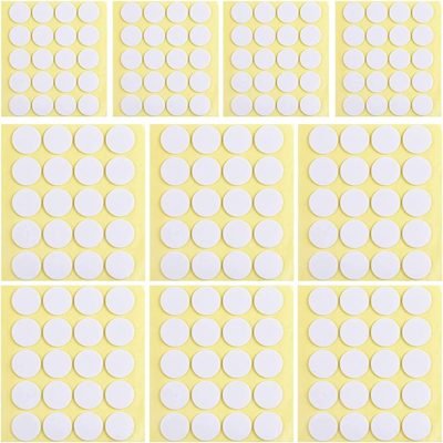 SANNIX 400PCS Candle Wick Stickers for Candle Making, 20mm/0.79 Inch